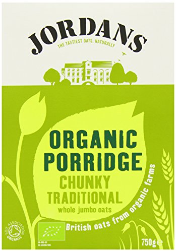 Jordans Organic Porridge Oats 750 g (Pack of 6)