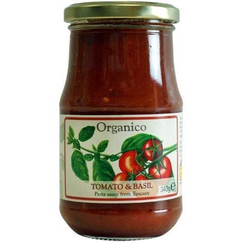 Organico Org Tomato & Basil Sauce 340g X 5 (Pack of 5)