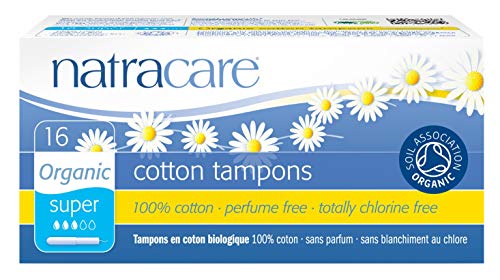 Organic Tampons with Applicator; Super