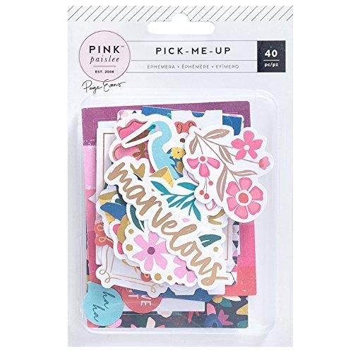 Paige Evans 40 Piece Ephemera Pick Me up Embellishments