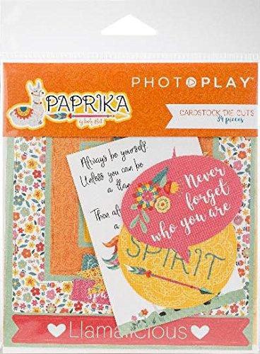 Photoplay Paper Paprika Die-Cut Embellishment Pack