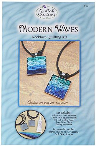 Quilled Creations Modern Waves Necklace Quilling Kit