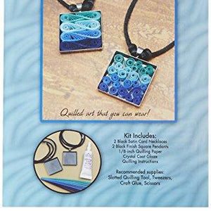 Quilled Creations Modern Waves Necklace Quilling Kit