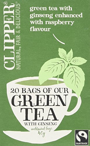 Clipper Fair Trade Green Tea and Ginseng