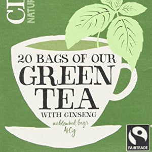 Clipper Fair Trade Green Tea and Ginseng