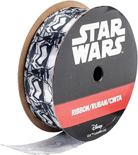 Offray 129454 Star Wars Ribbon 7/8x9'-Storm Troopers