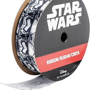 Offray 129454 Star Wars Ribbon 7/8x9'-Storm Troopers