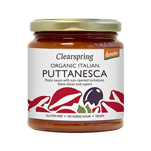 Clearspring Organic Demeter Italian Puttanesca Pasta Sauce, 300g