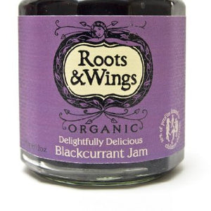 Roots And Wings Organic Blackcurrant Jam 340g
