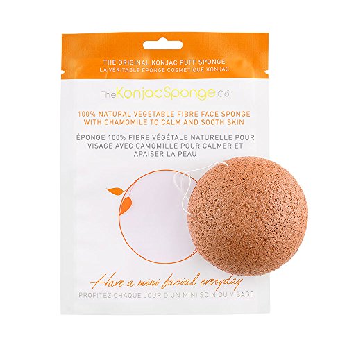 Konjac Sponge Facial Sponge Puff, Chamomile