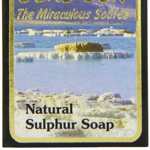 J Malki Dead Sea Natural Sulphur Soap 90g