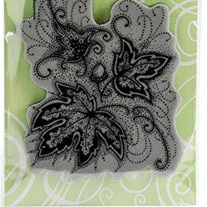 STAMPENDOUS Autumn Points Cling Rubber Stamp