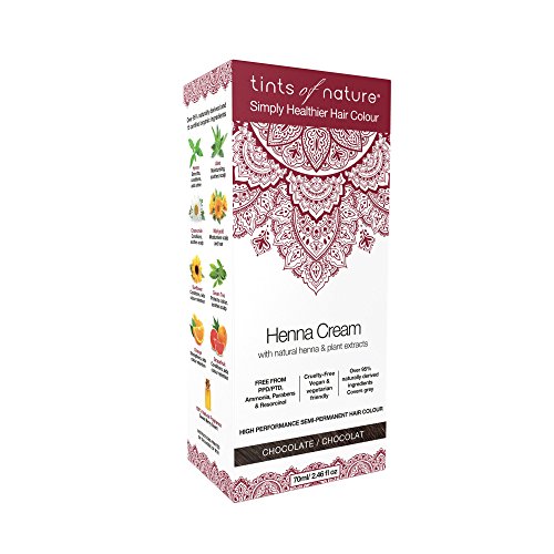 Tints of Nature Henna Cream Semi-Permanent Hair Colour, Chocolate