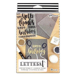 Ranger Letter It Embossing Technique Kit