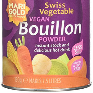Marigold Reduced Salt Swiss Vegetable Bouillon, 150g