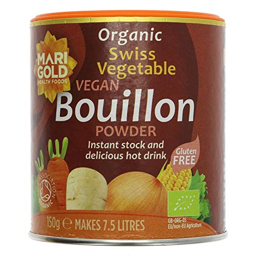 MARIGOLD Swiss Vegetable Bouillon - Organic & Vegan 150g (PACK OF 2)