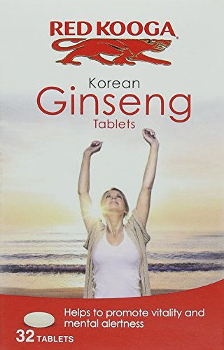 Red Kooga 600mg Korean Ginseng - Pack of 32 Tablets