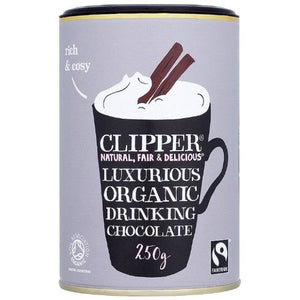 Clipper Ft Drinking Chocolate 250g X 4 (Pack of 4)