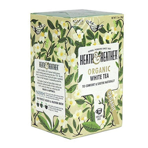 HEATH & HEATHER Organic White Tea 20bags (PACK OF 1)