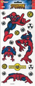 Sandylion Spiderman Sticker, 5.5 by 12-Inch, Clear