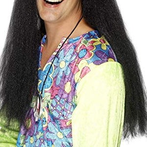 Smiffys Hippy Wig - Black