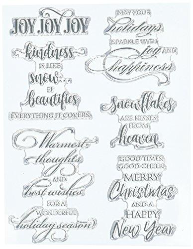 Penny Black Series Clear Stamp Set 30-434 Joyful Wishes