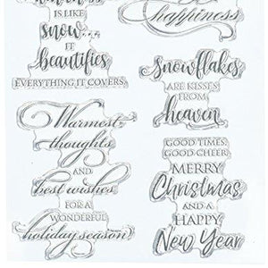 Penny Black Series Clear Stamp Set 30-434 Joyful Wishes