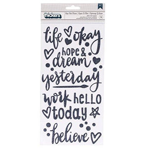 Shimelle 346611 Thickers Stickers, Navy