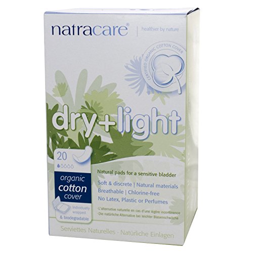 Natracare 57136 Dry and Light Natural Incontinence Pads