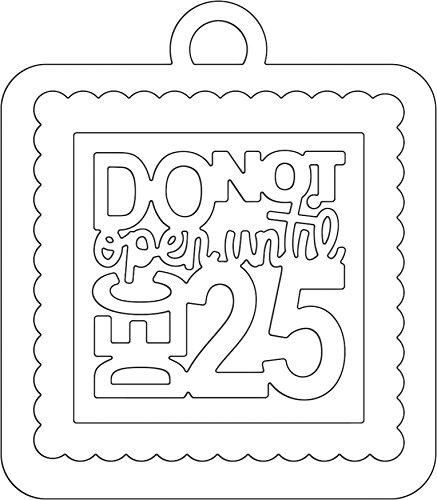 Penny Black Series Creative Dies 51-402 Do Not Open