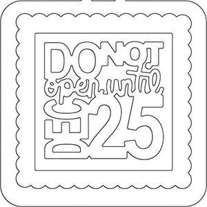 Penny Black Series Creative Dies 51-402 Do Not Open