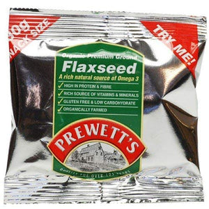 Prewetts | Organic Ground Flaxseed | 5 X 175G