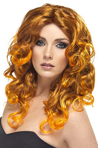 Smiffys Glamour Wig - Light Auburn