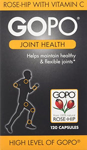 Gopo Rose Hip Joint Health Vitamin C Capsules - Pack of 120
