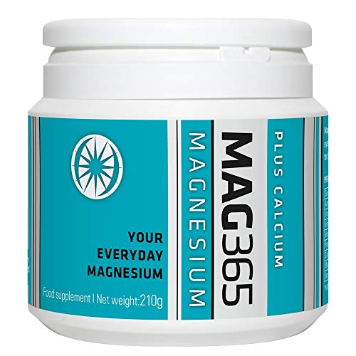 MAG365 Magnesium Plus Calcium Food Supplement, 280 g