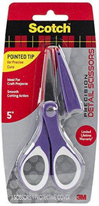 Scotch Precision Scissors 5"-colors may vary