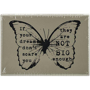 Prima Marketing Finnabair Wood Mounted Stamps 2.5"X1.75"-Butterfly #1
