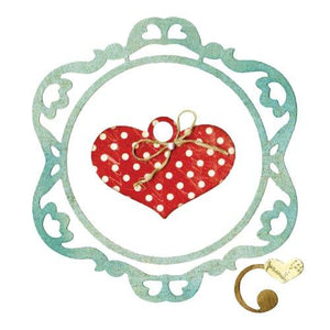 Sizzix Thinlits Dies 3/Pkg-Ornamental Love Frame