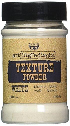 Prima Marketing 963699 Finnabair Art Ingredients 3D Fine Texture Powder, 3.38 fl. oz., White