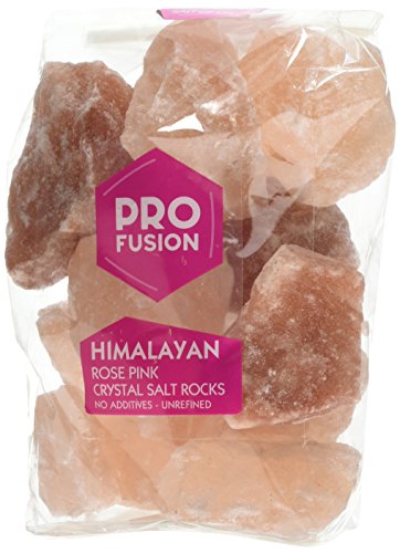 Profusion Organic Himalayan Rose Pink Salt Rocks 1 kg