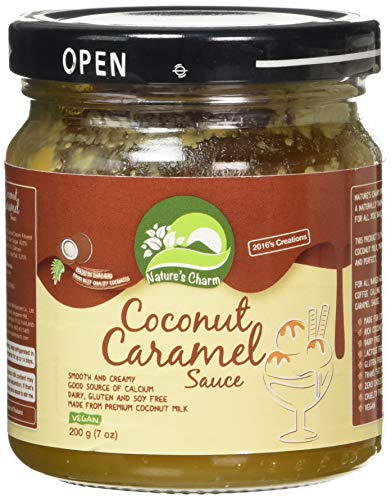 Nature's Charm Coconut Caramel Sauce, 200 g