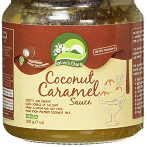 Nature's Charm Coconut Caramel Sauce, 200 g