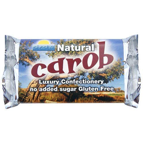 Siesta No Added Sugar Natural Carob Bar 50 g