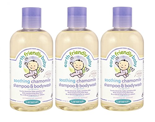 Earth Friendly Soothing Chamomile Shampoo & Body Wash 250ml (PACK OF 3)