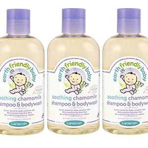 Earth Friendly Soothing Chamomile Shampoo & Body Wash 250ml (PACK OF 3)
