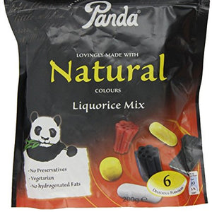 Panda Liquorice Mix 200g (pack of 4)