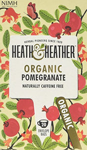 HEATH & HEATHER Organic Pomegranate 20bags (PACK OF 6)