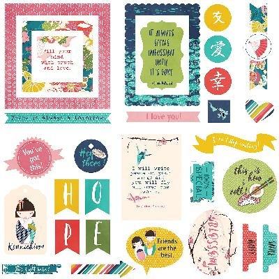 Photoplay Paper Paper Crane Die-Cut Embellishment Pack