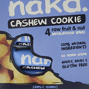 Nakd Bars Cashew Cookie 4 x 35 g (Pack of 3, Total 12 Bars)