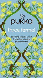 Pukka Organic Three Fennel, 20 Teabags